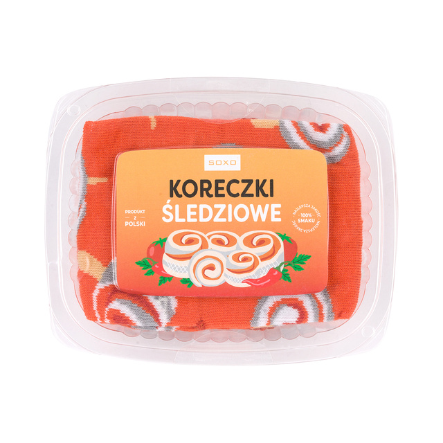 Skarpetki Koreczki Śledziowe