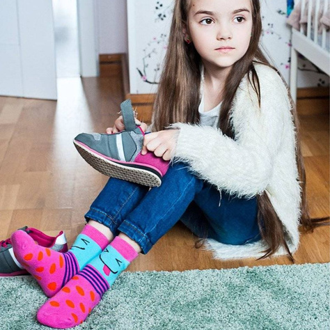 Children's SOXO socks, happy faces