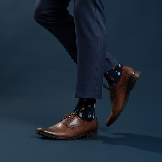 Men's Socks Set SOXO Cheers – 2 pairs and a bottle opener