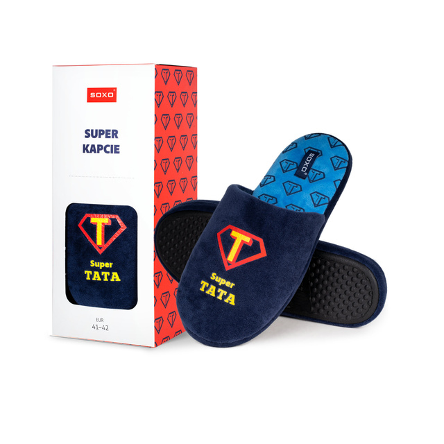 Kapcie Męskie Super Tata