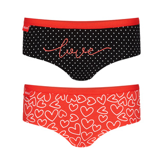 Majtki Damskie Serca 2-pak