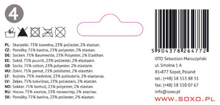 1 Paare von lustige Socken mit Ballerinasmotiv | Babysocken | SOXO