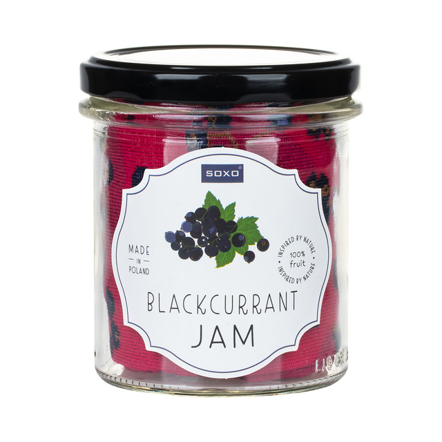 Skarpetki Blackcurrant Jam w Słoiku 