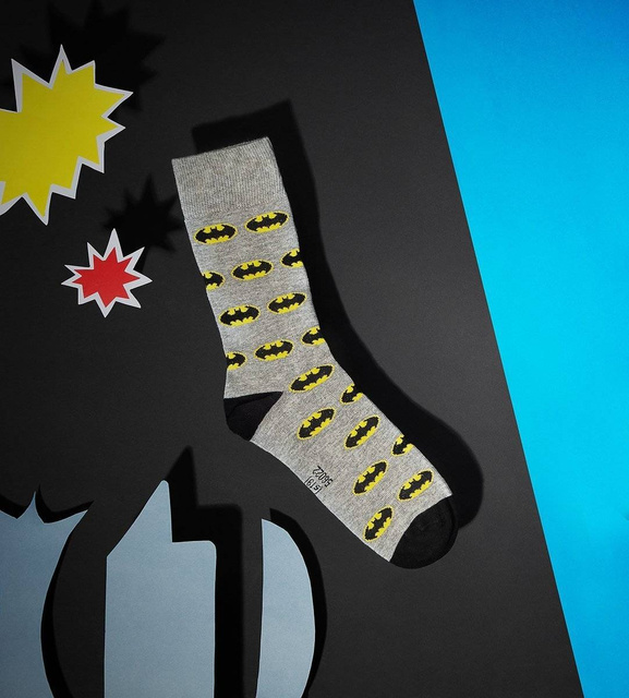 Men's Long Socks SOXO GOOD STUFF Batman DC Comics