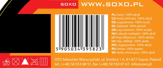Getry damskie SOXO krótkie w panterkę