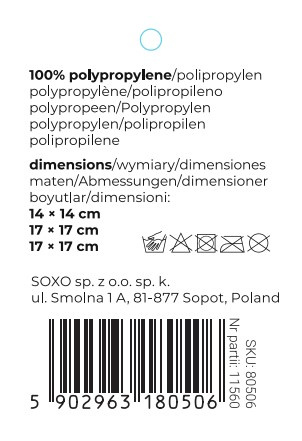 Set aus 3x Momo Way Badezimmerkorb grau