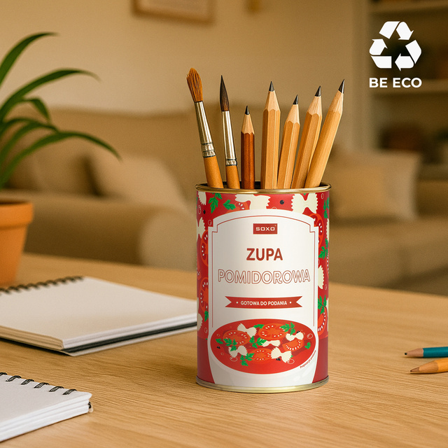 Colorful men's socks SOXO GOOD STUFF merry canned sour cucumber soup + polish recipe