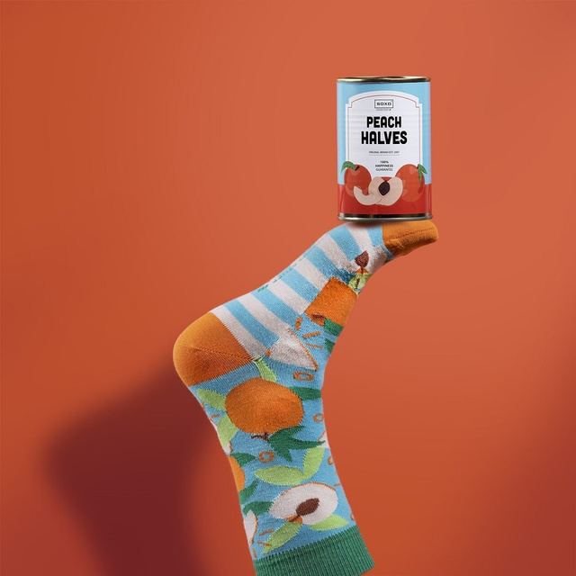 Skarpetki Brzoskwinie w Puszce