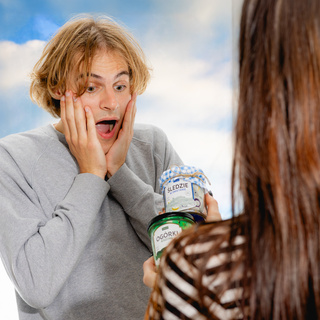 Set mit 3x bunten Herrensocken Hamburger + Kebab | SOXO