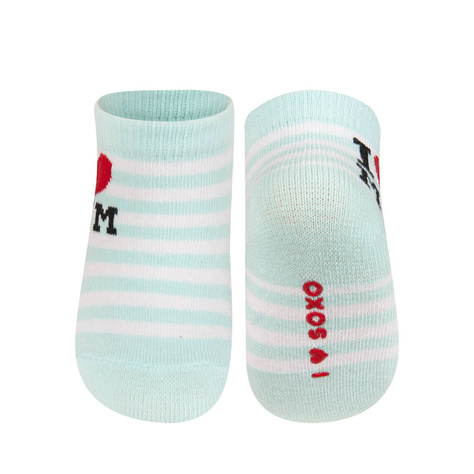 1 Paare von lustige Socken mit Untertiteln | Babysocken | SOXO