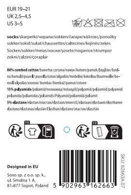 Set mit 3x Kindersocken mit Monstern | SOXO