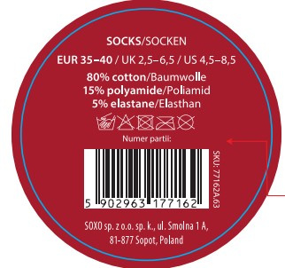 Skarpetki Cherry Jam w Słoiku