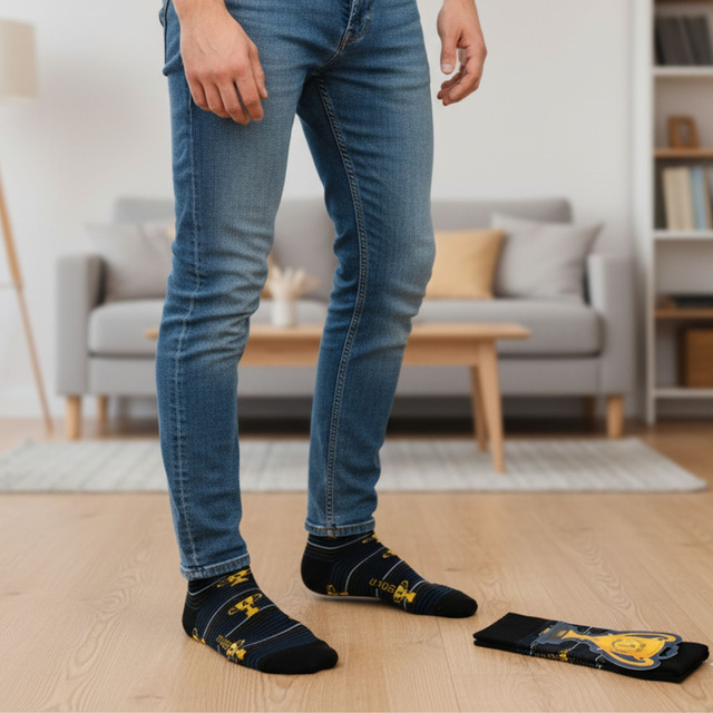 Adventskalender mit Socken – 12er-Pack