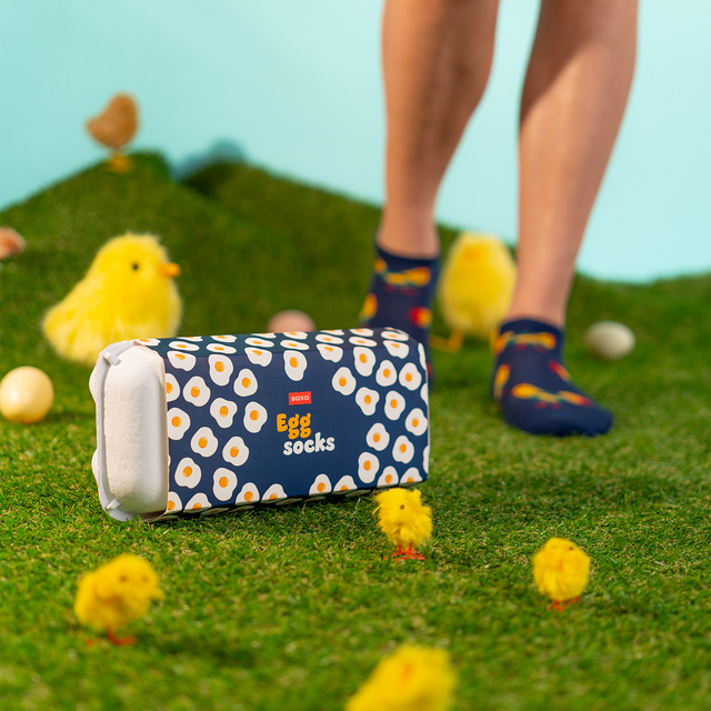 5x SOXO bunte Ostersocken für Herren und Damen