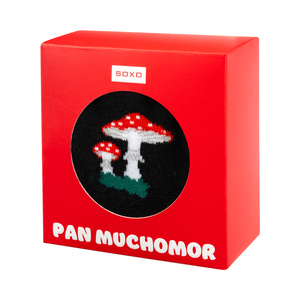 Farbige SOXO Mr. Toadstool Socken für Männer im Pack