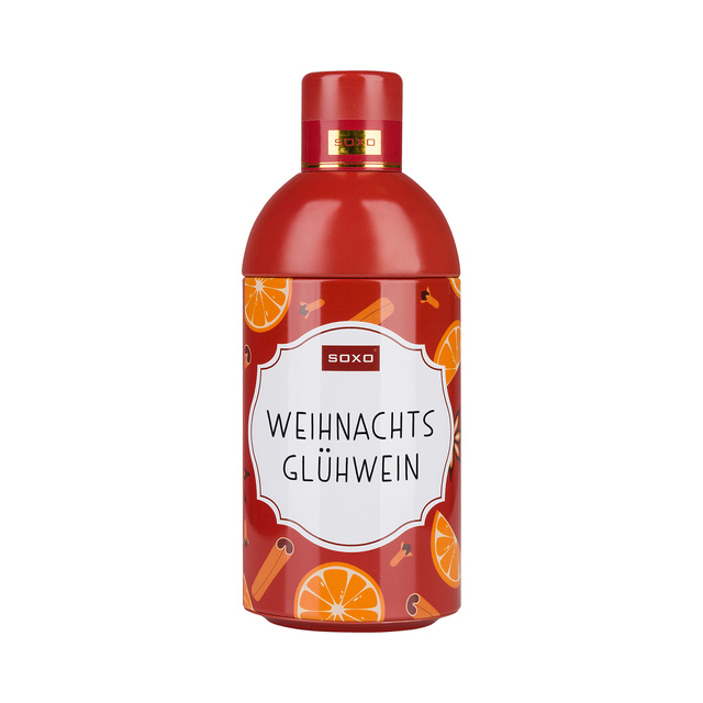 Women Colorful Socks SOXO GOOD STUFF | Mulled wine in a bottle | gift for her
