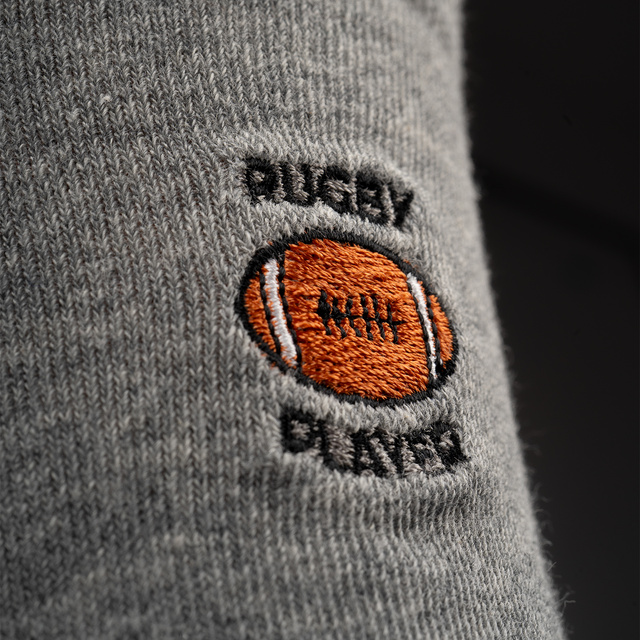 Socken mit Rugby-Motiv 3er-Pack