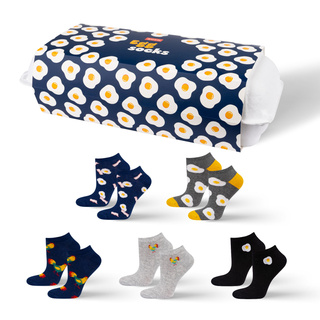 5x SOXO bunte Ostersocken für Herren und Damen