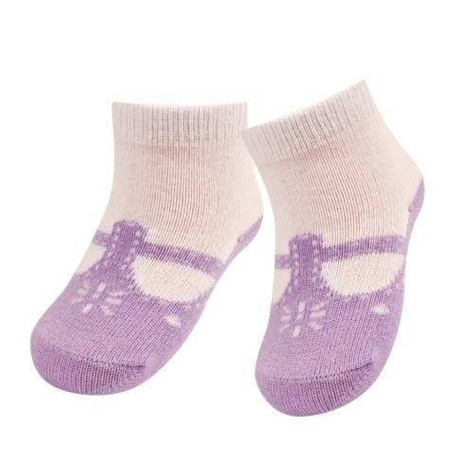 1 Paare von lustige Socken mit Ballerinasmotiv | Babysocken | SOXO