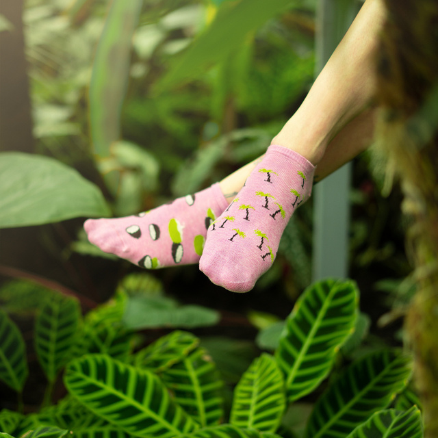 Set of 5x colorful SOXO women's socks