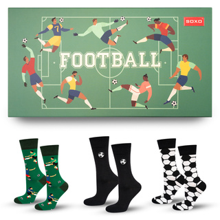 Socken mit Football-Motiv 3er-Pack