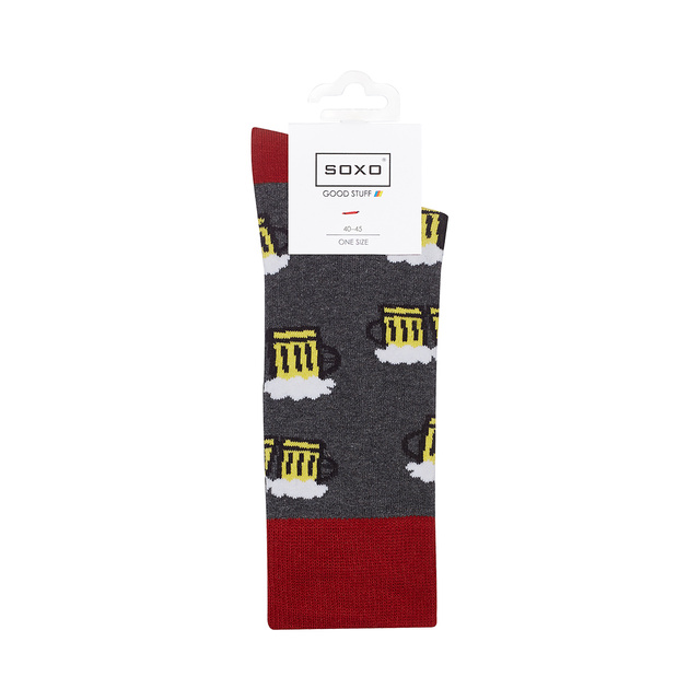 Lustige Socken mit Grillmotiv