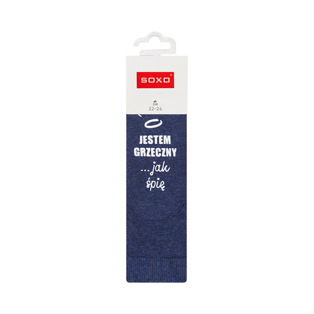 Marineblau Kinder Socken SOXO