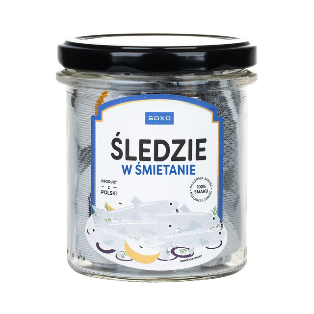 Skarpetki Śledzie w Słoiku