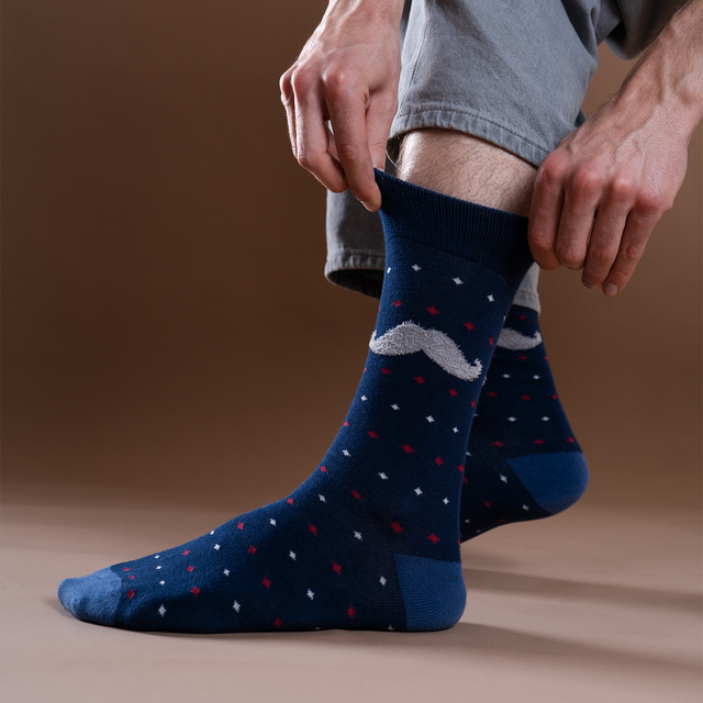 SOXO Super Grandpa Men's Socks