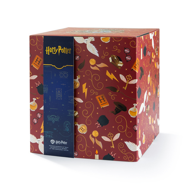 Harry-Potter-Socken-Geschenkbox 24er-Pack