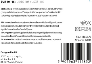 Set of 3 colorful GOOD STUFF men's socks sport