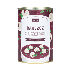 Men's | Women's colorful SOXO GOOD STUFF socks borscht with canned