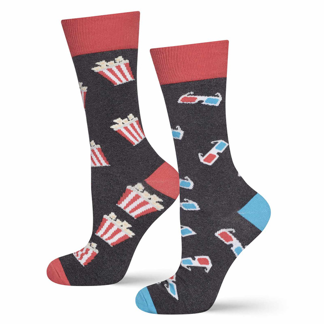 1 Paar von lustige Socken mit Kinomotiv | Herensocken | SOXO