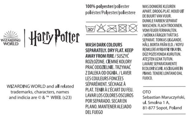 Szlafrok Dziecięcy Harry Potter