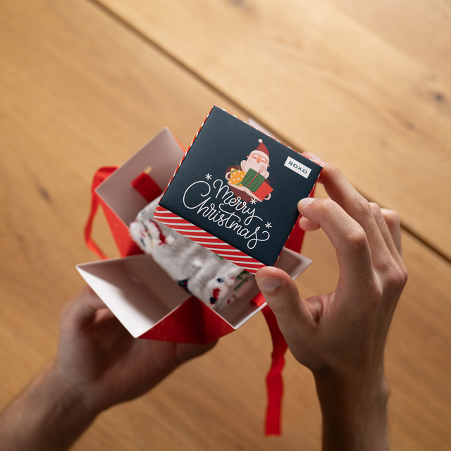 Christmas Socks in a Box