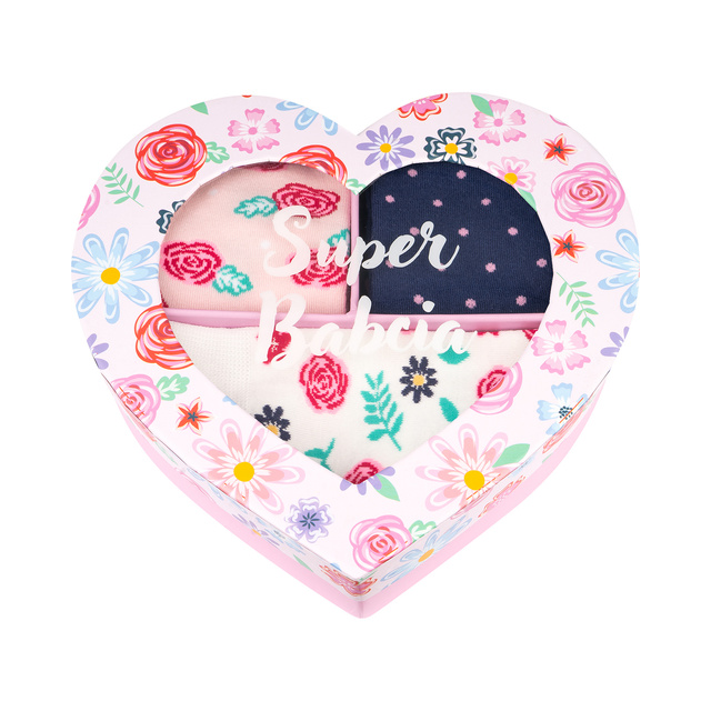 Skarpetki Super Babcia 3-pak