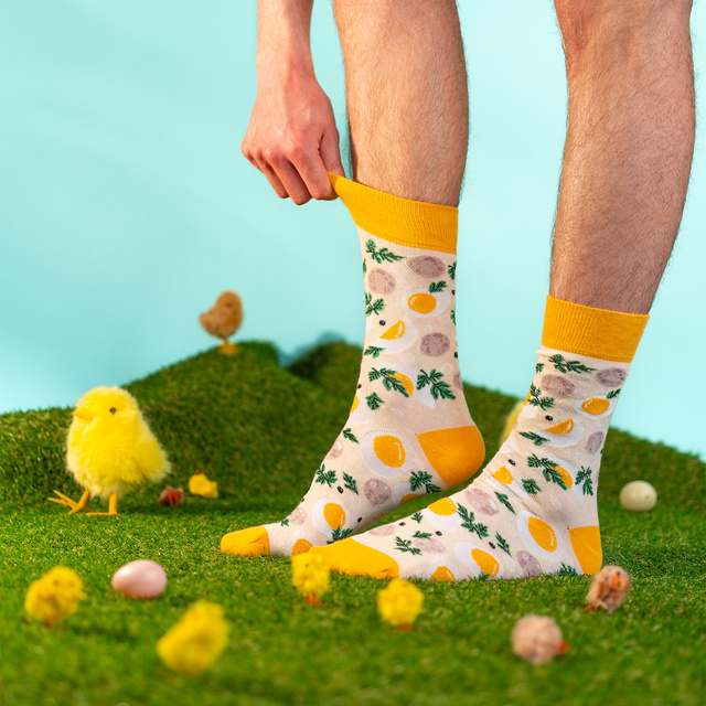 Herrensocken | Damen SOXO GOOD STUFF bunte lustige Sauersuppe in der Dose + Rezept für Ihn | für Sie Unisex