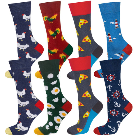 4x SOXO Men's Socks perfect for a gift