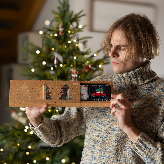 Skarpetki Świąteczne Maluch 3-pak