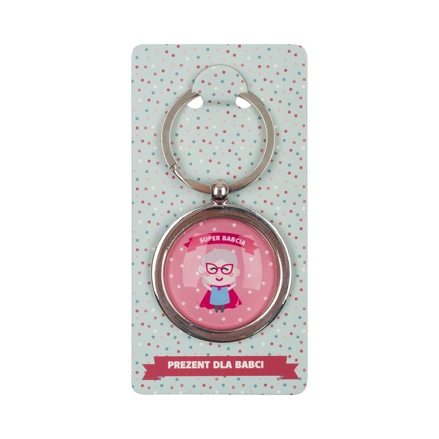 Keychain SOXO with the inscription gift for Grandma