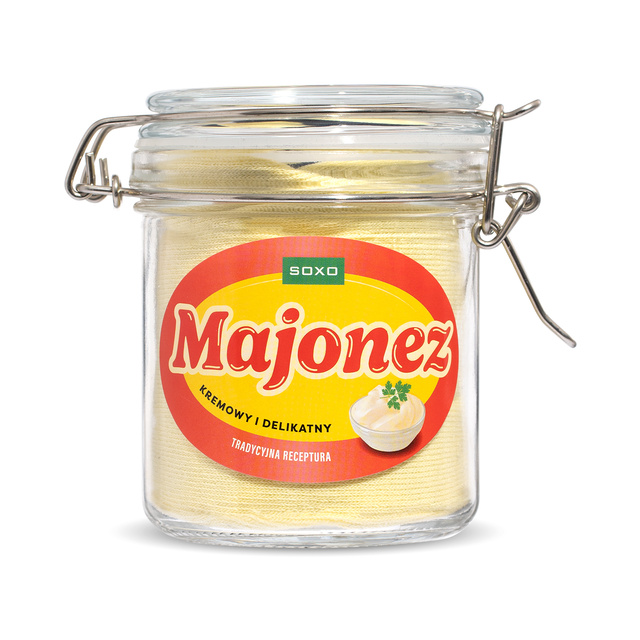 SOXO Herren-Socken Mayonnaise im Glas