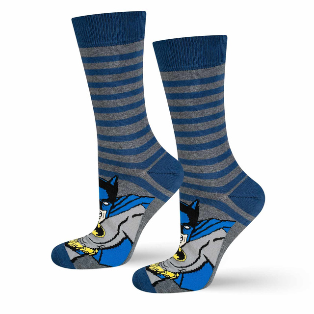 Colorful men's socks SOXO GOOD STUFF Batman DC Comics