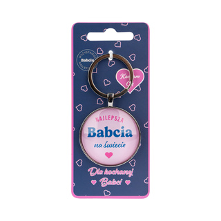 Brelok do Kluczy Najlepsza Babcia