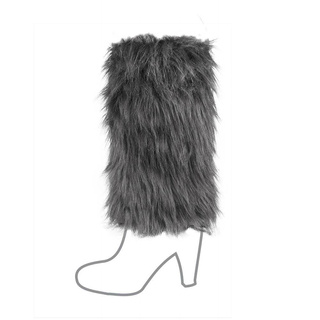 Pelzige Beinlinge Soxo für Damen 