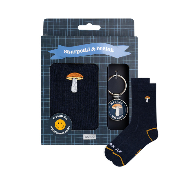 Drama Queen Socks + Keychain Set