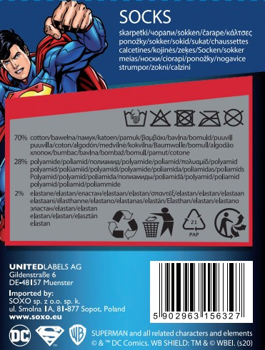 Stopki Superman DC Comics