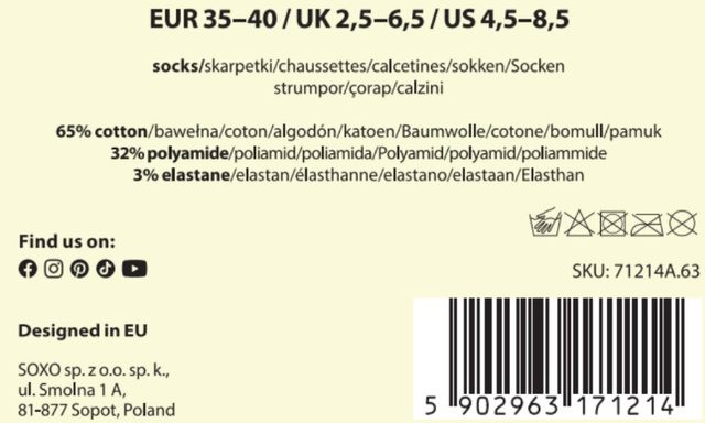 Skarpetki Sparkling Wine w Butelce