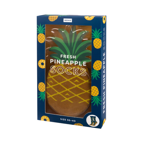 Skarpetki Męskie Damskie Ananas SOXO