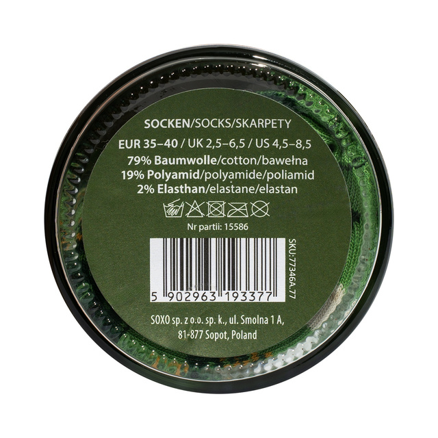 Skarpetki Ogórki Kiszone w Słoiku