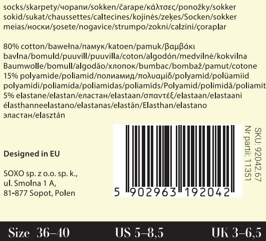 1 Paar von lustigen Socken mit Proseccomotiv in einzigartiger Verpackung | Damensocken | SOXO